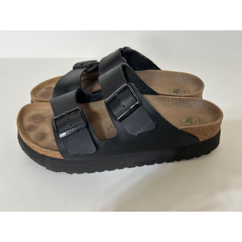Birkenstock Black and Brown Sandals